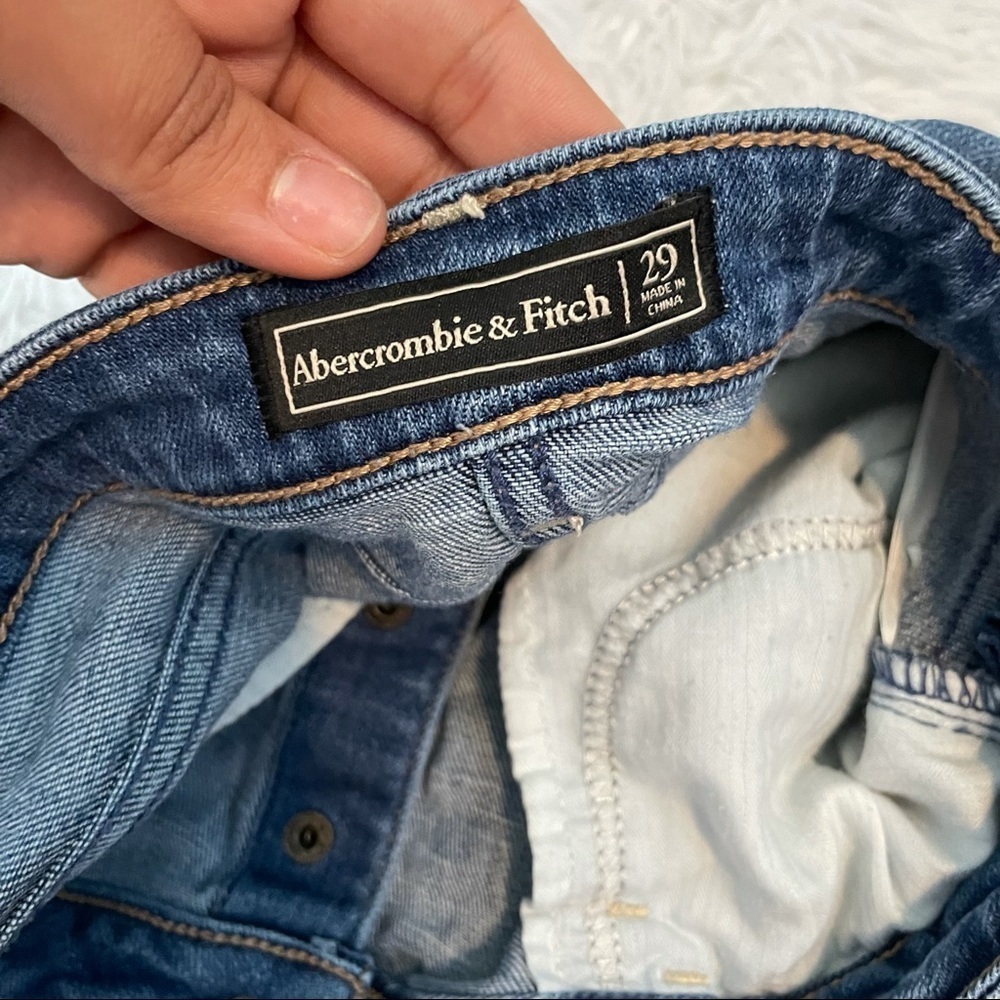 Abercrombie & Fitch Button Up Denim Skirt - Picture 10 of 10